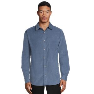 George Men's Corduroy Shirt with Long Sleeves,